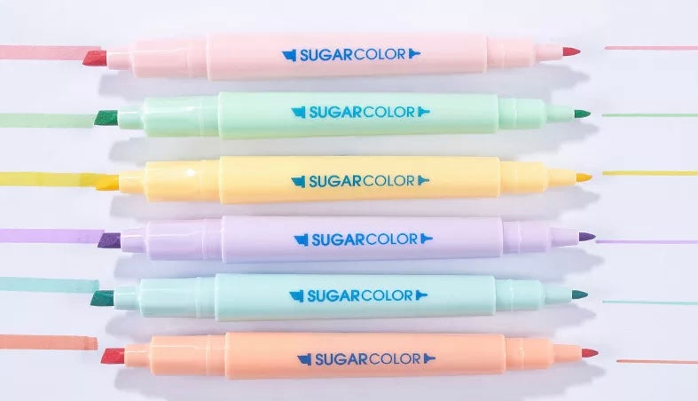 Sugar Color Double Ended Highlighter