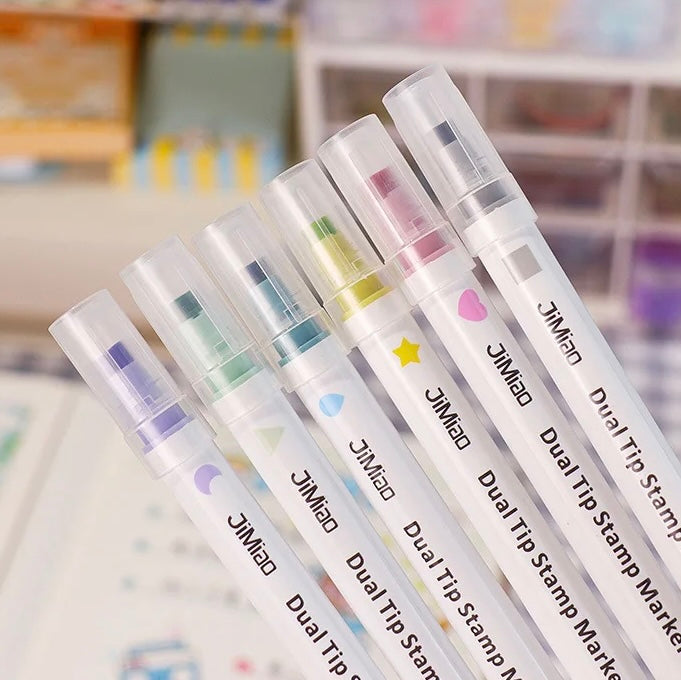 Jimiao Dual Tip Stamp Marker