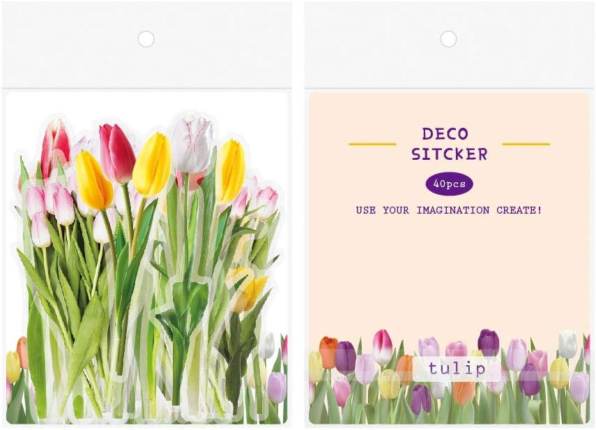 Floral Deco Sticker Pack - Tulips