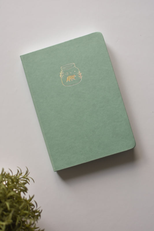 Mint Bear Notebook