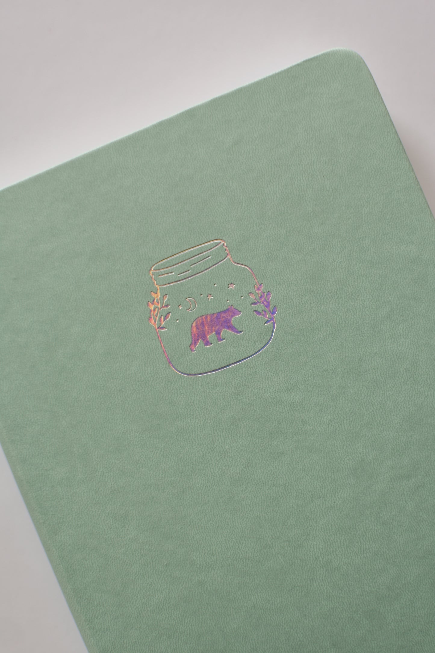 Mint Bear Notebook