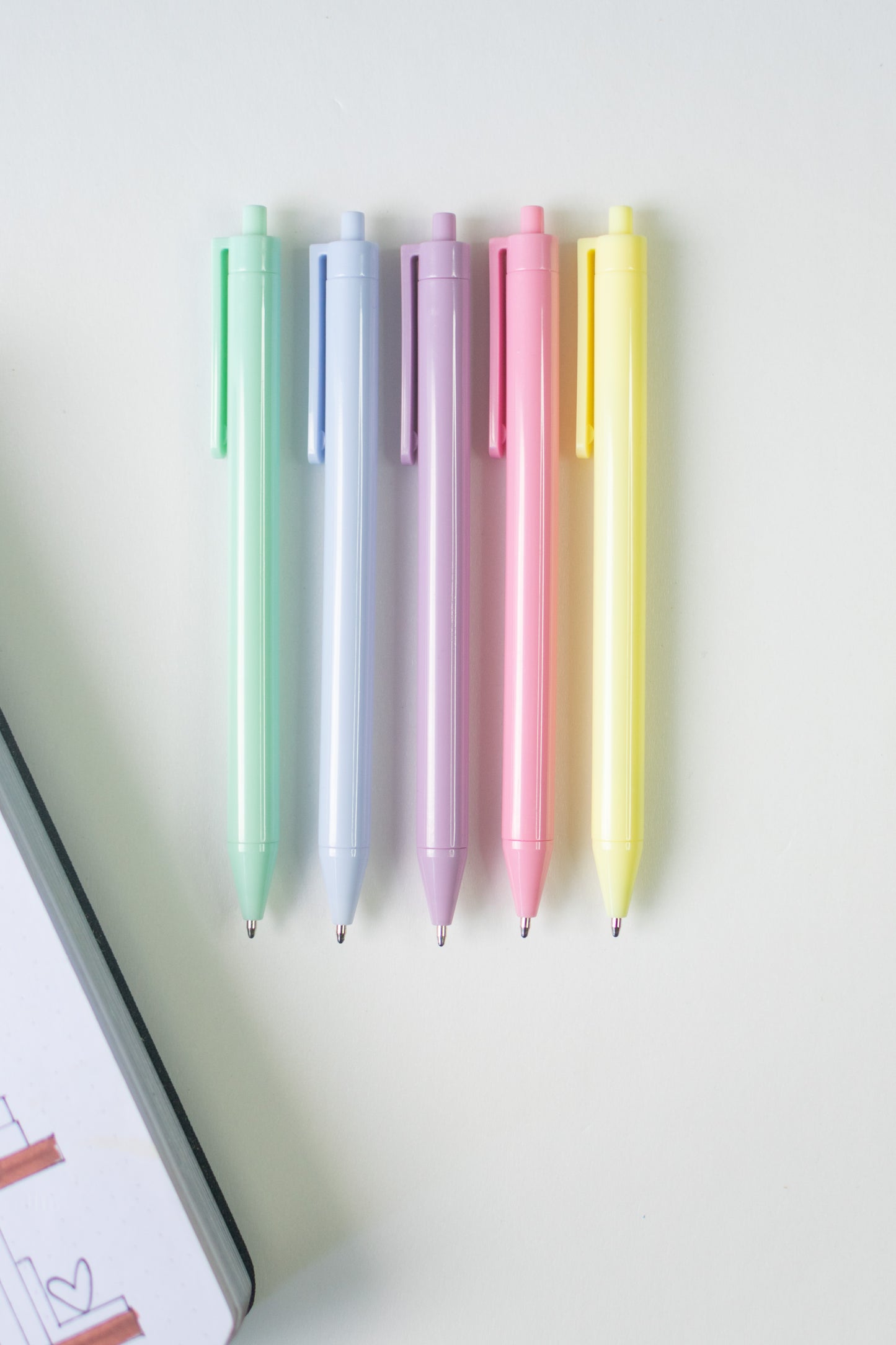 Pastel Ballpoint Pen Set