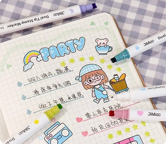 Jimiao Dual Tip Stamp Marker