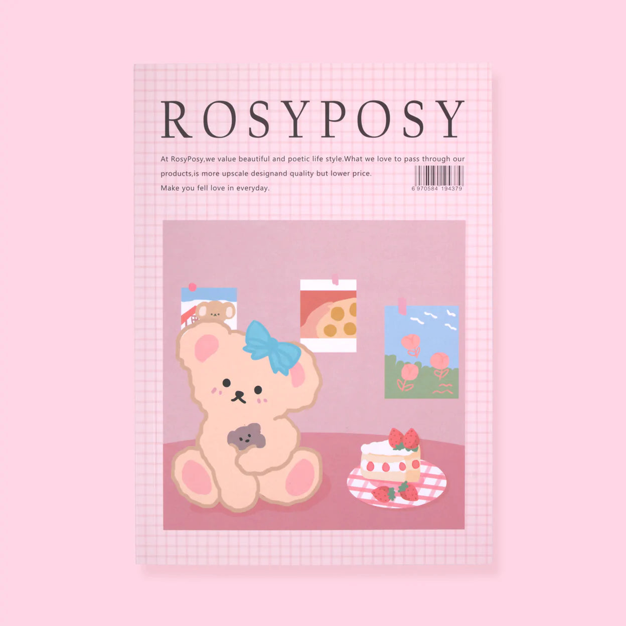 Rosy Posy Sticker Pad