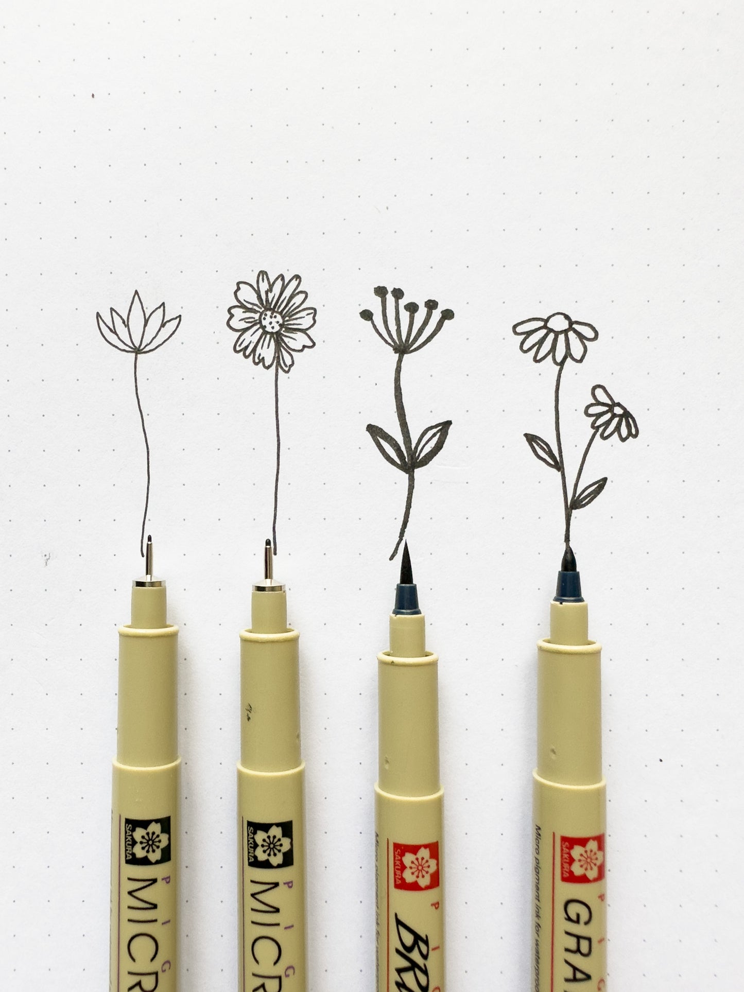 Sakura Pigma Micron Set of 4