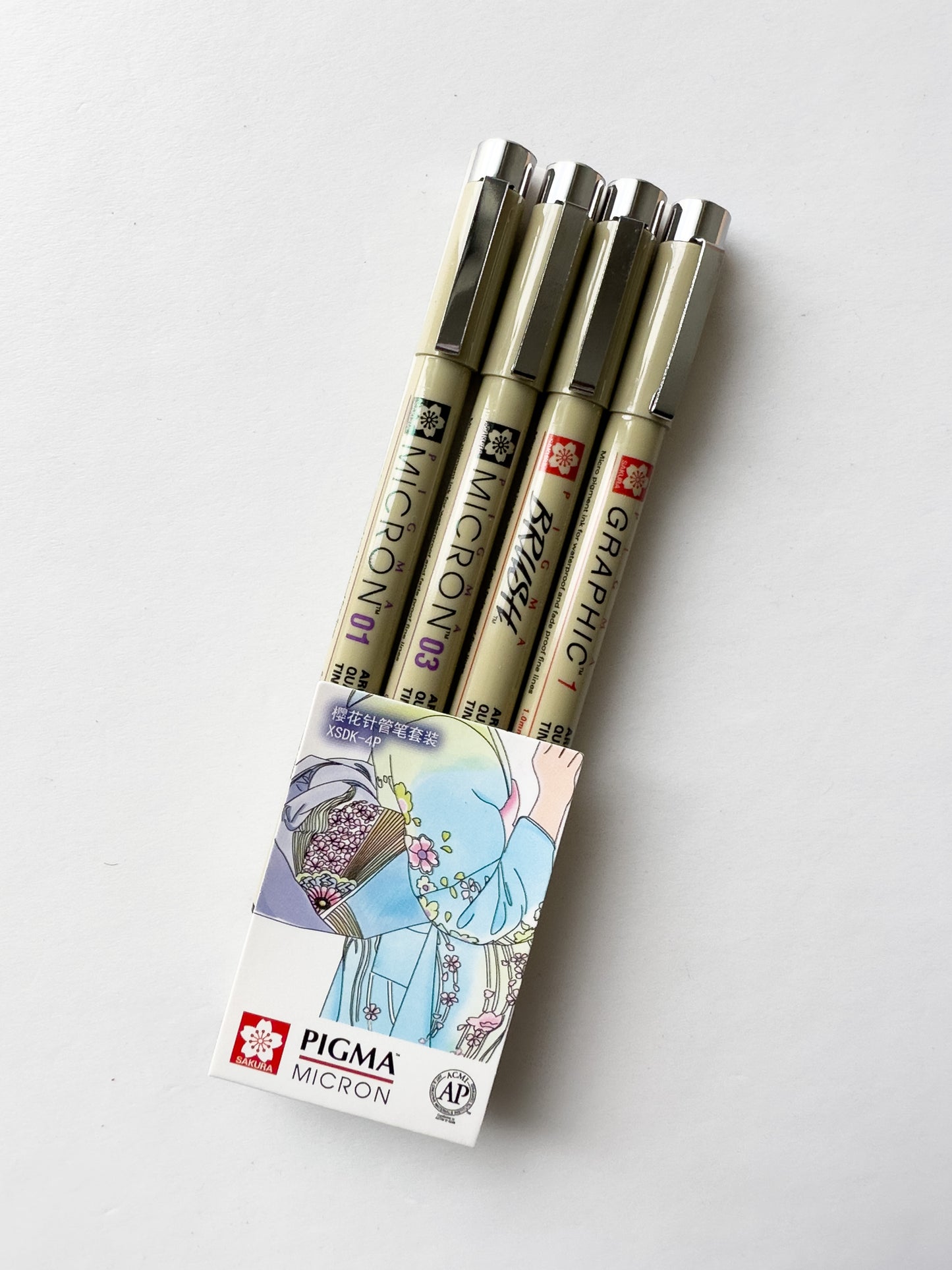 Sakura Pigma Micron Set of 4