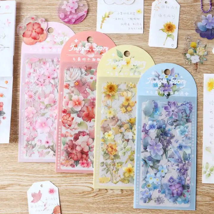 Floral Jungle Story Stickers