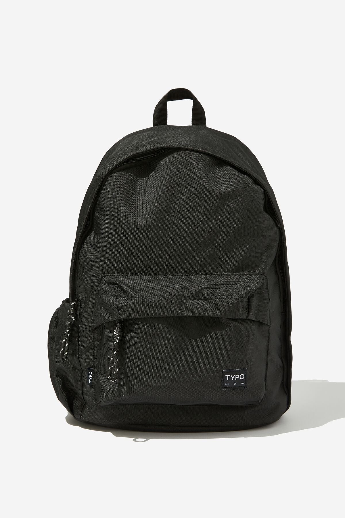 Typo Urban Solid Black Backpack – stationerymv