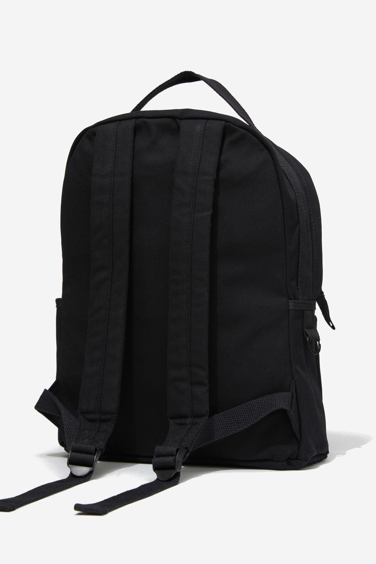 Typo Alumni Solid Black Backpack