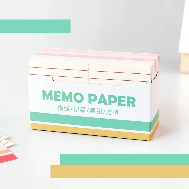 Memo Paper Cards