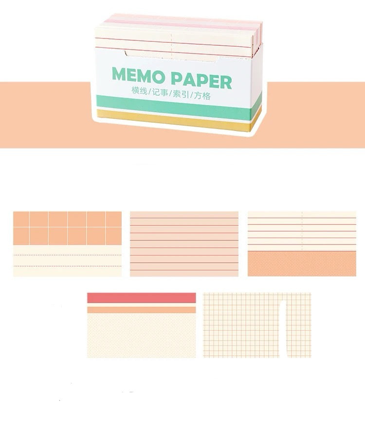 Memo Paper Cards