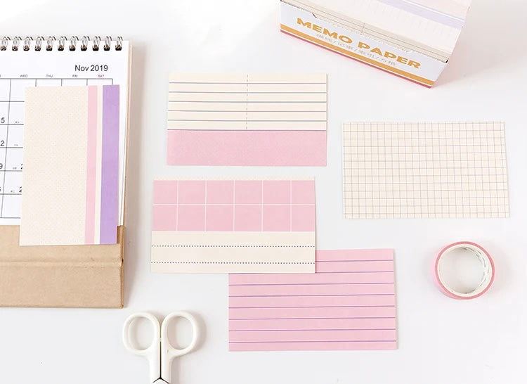 Memo Paper Cards