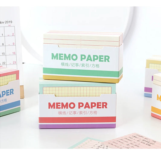 Memo Paper Cards