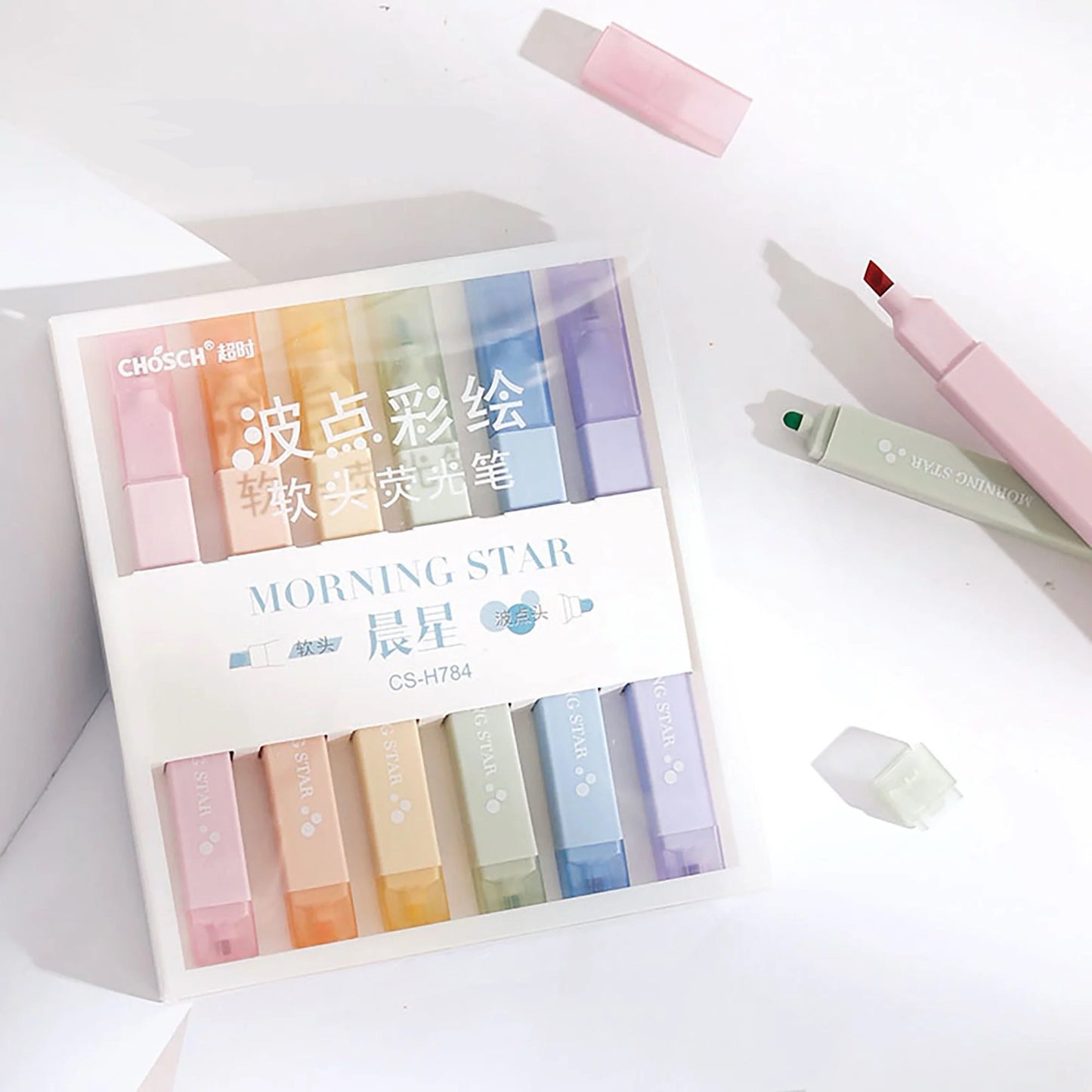 Morning Star Double-Ended Highlighter Set