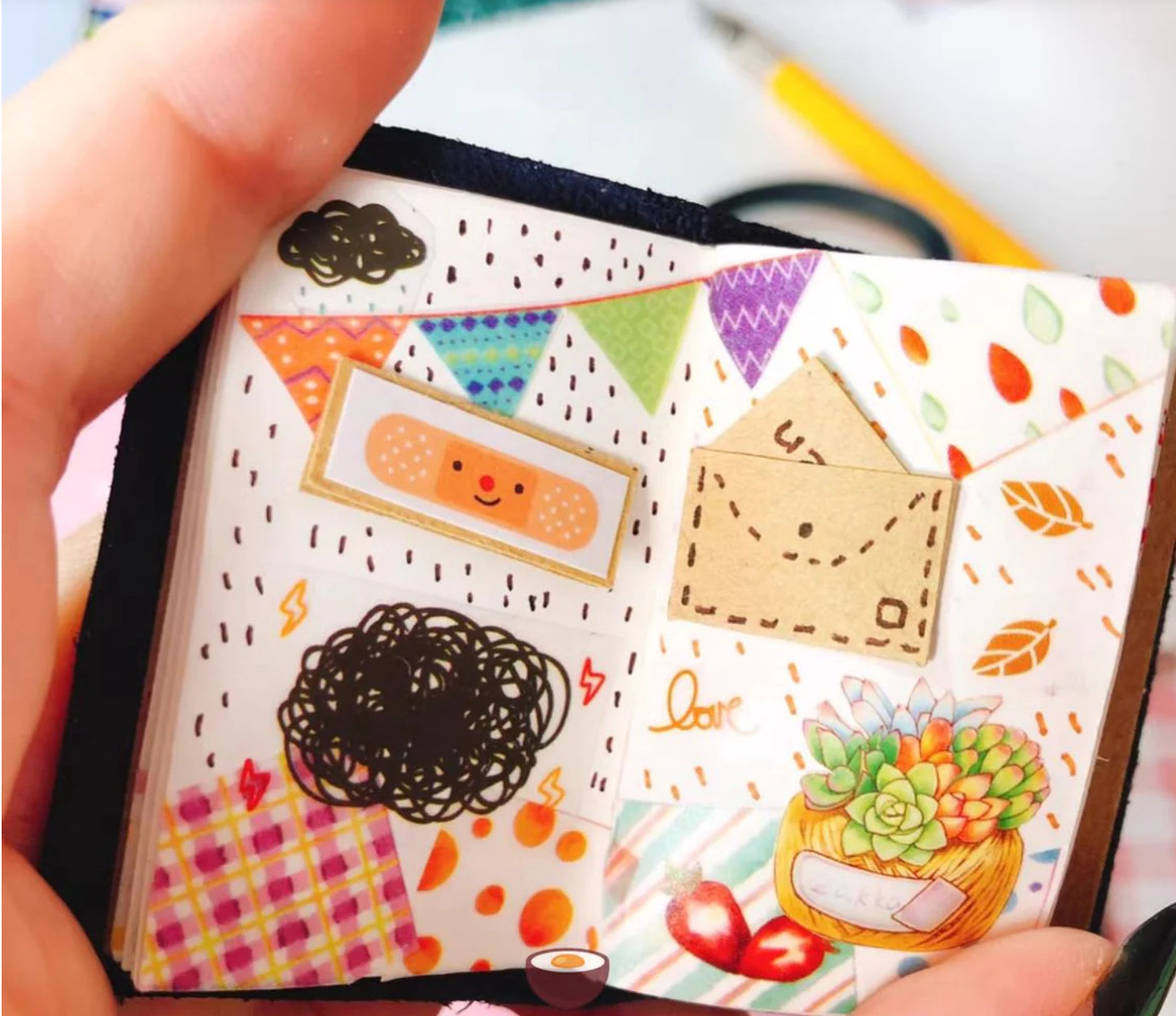 Mini Leather Journal