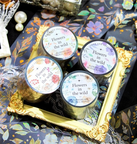 Flowers In The Wild Washi Tape