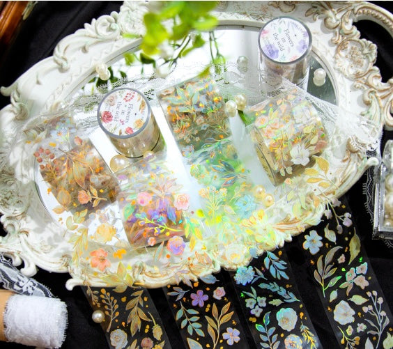 Flowers In The Wild Washi Tape