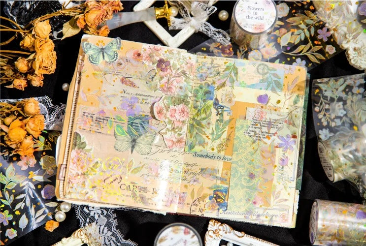 Flowers In The Wild Washi Tape