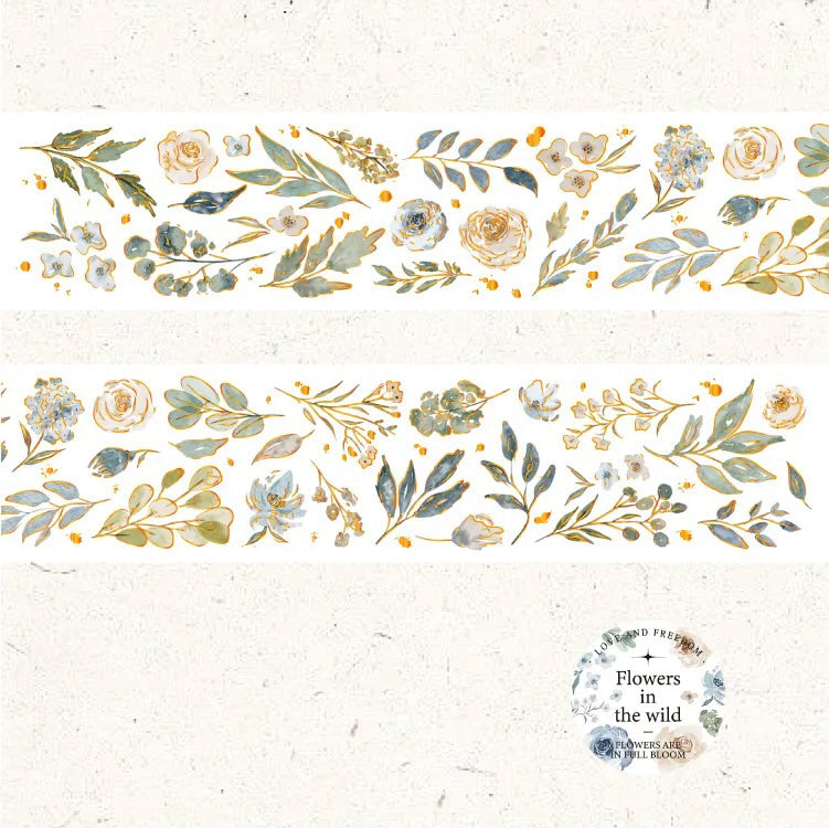 Flowers In The Wild Washi Tape