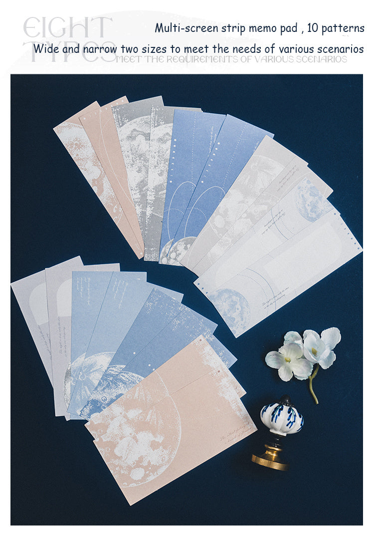 Moon Phase Scrapbooking Paper