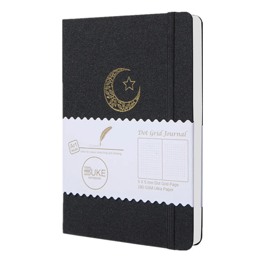 Floral Moon Star Notebook