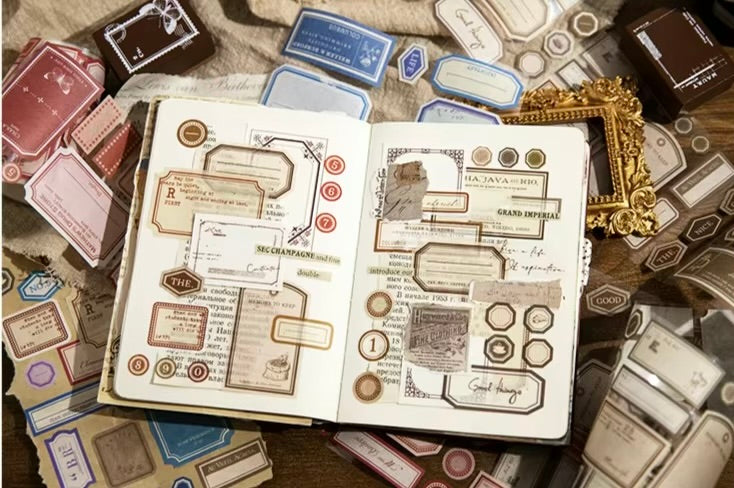 Vintage Label Stickers