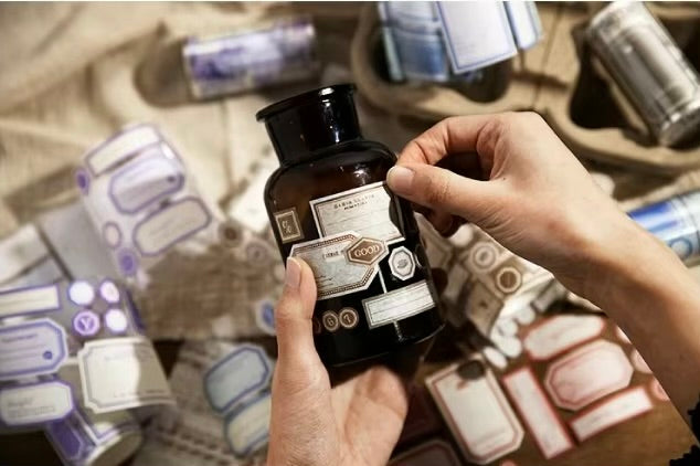 Vintage Label Stickers