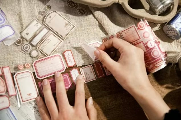 Vintage Label Stickers