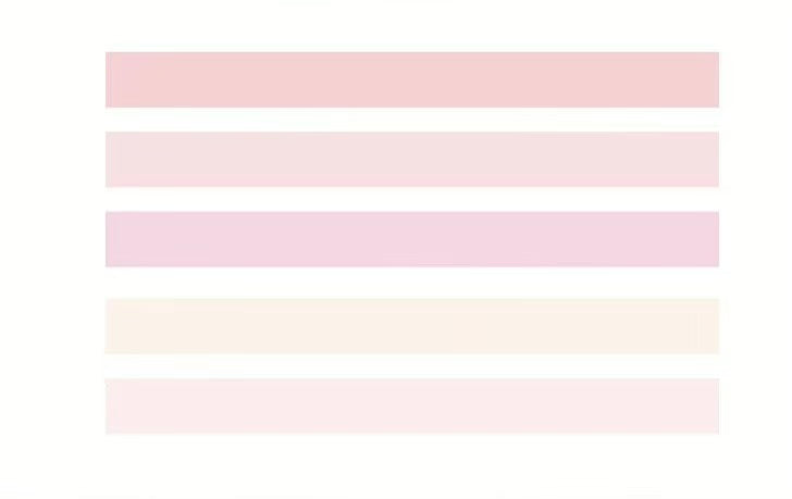 Plain Pink Washi Tape Set