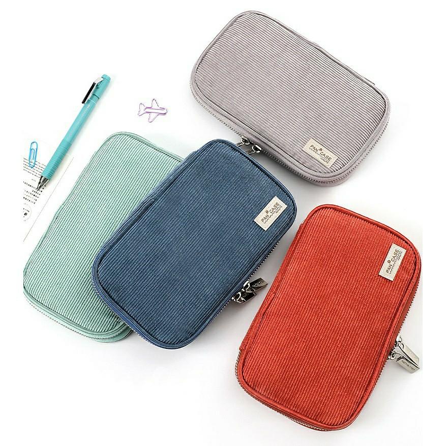 Kokuyo Corduroy Pan Pencil Case