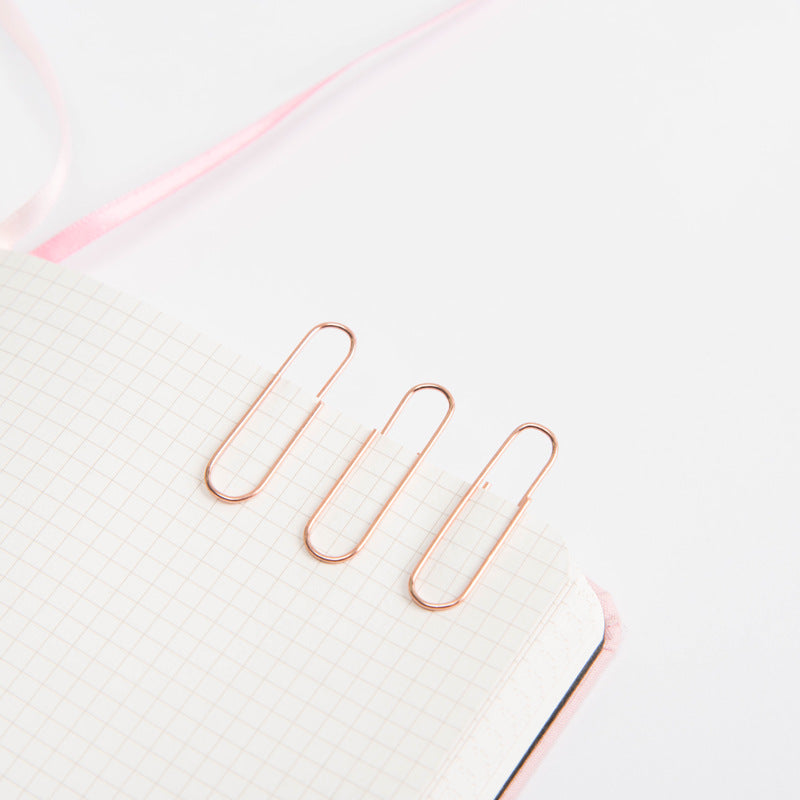 Rose Gold Paper Clips