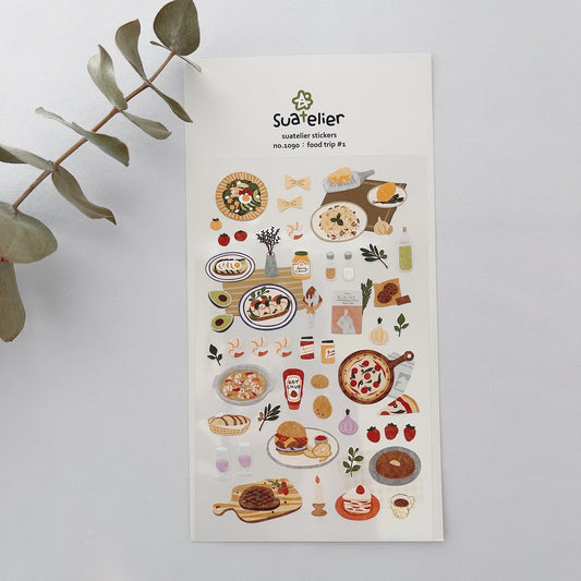 Suatelier Sticker - Food Trip